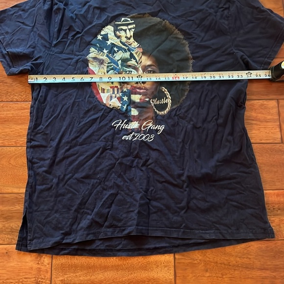 Hustle Gang Est. 2003 Black Tshirt Size 4XL - Picture 4 of 6